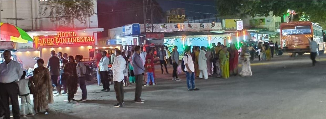 The journey was free, but waiting for the buses proved costly.