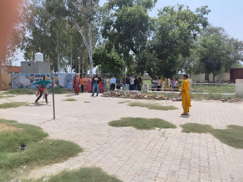 Ekta first in badminton and Vishal first in carrom.