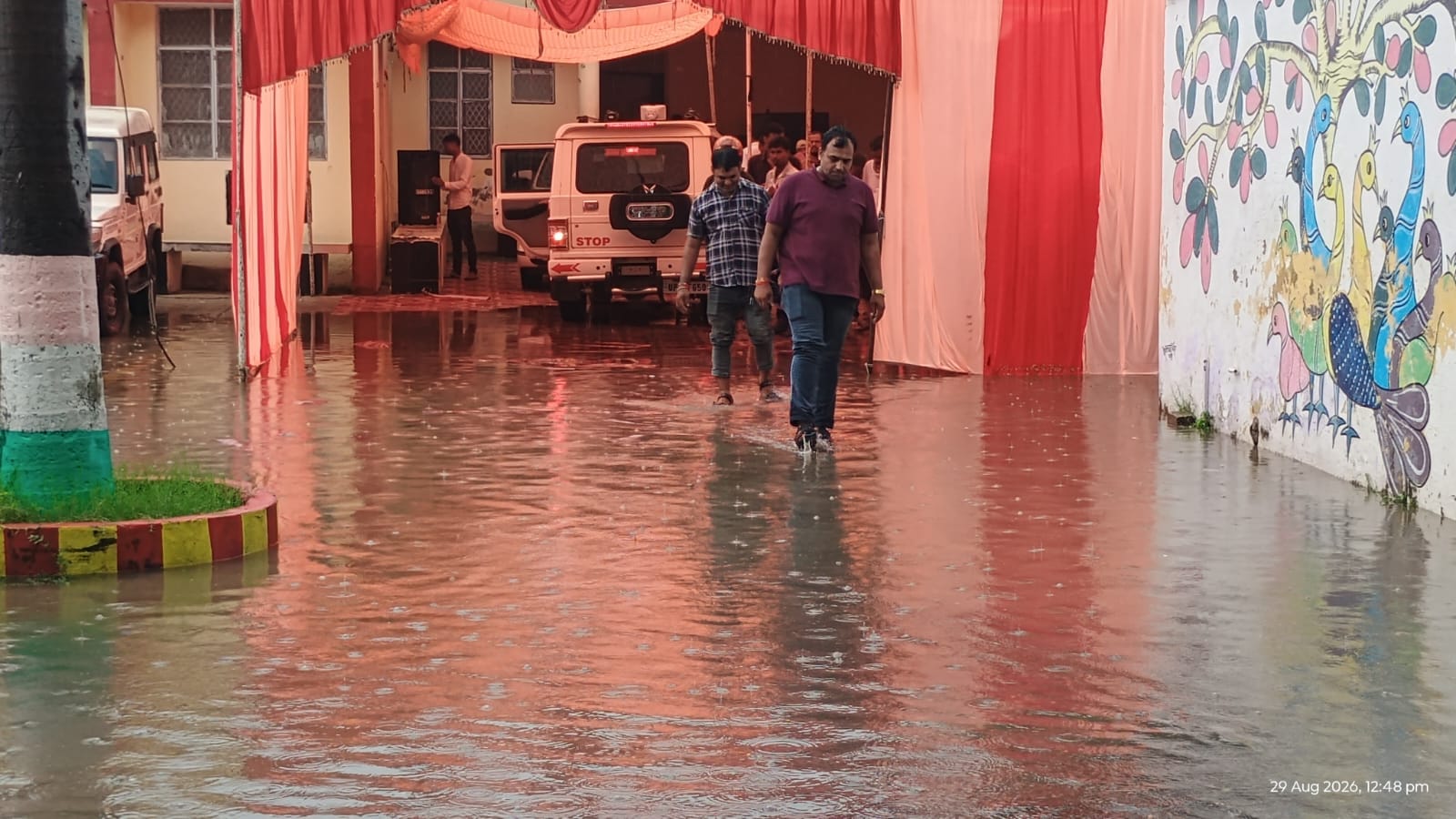 Five mm of rainfall collapses city's drainage system