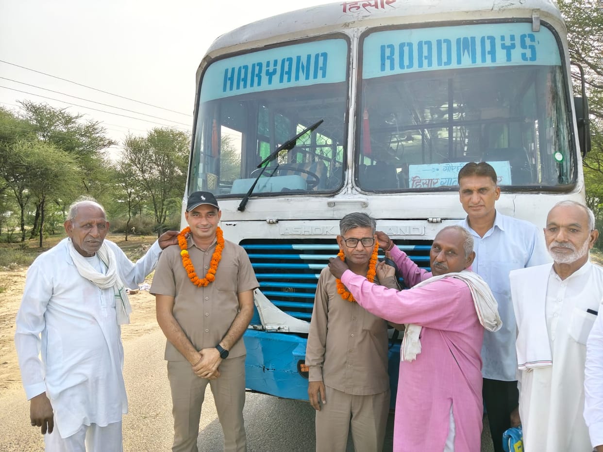 Gurera villagers gifted a direct bus service to Hisar.