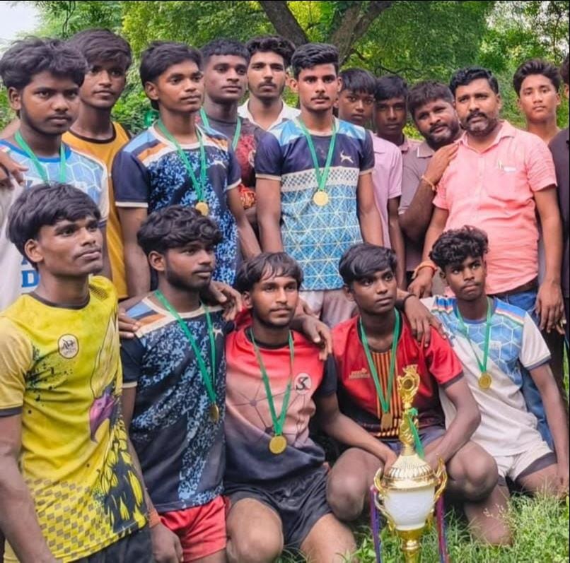 Haldi team triumphs in Pindari Kabaddi competition.