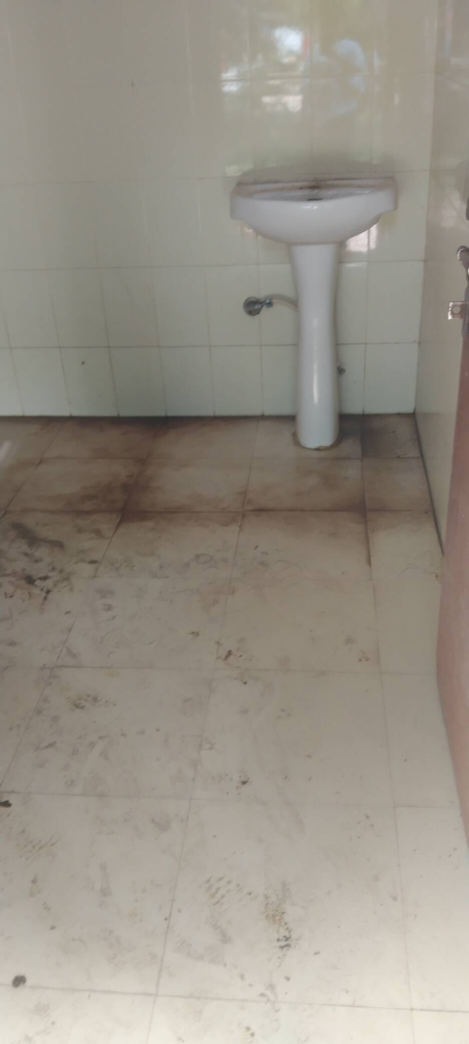 Only one toilet for female students, with no water facility.