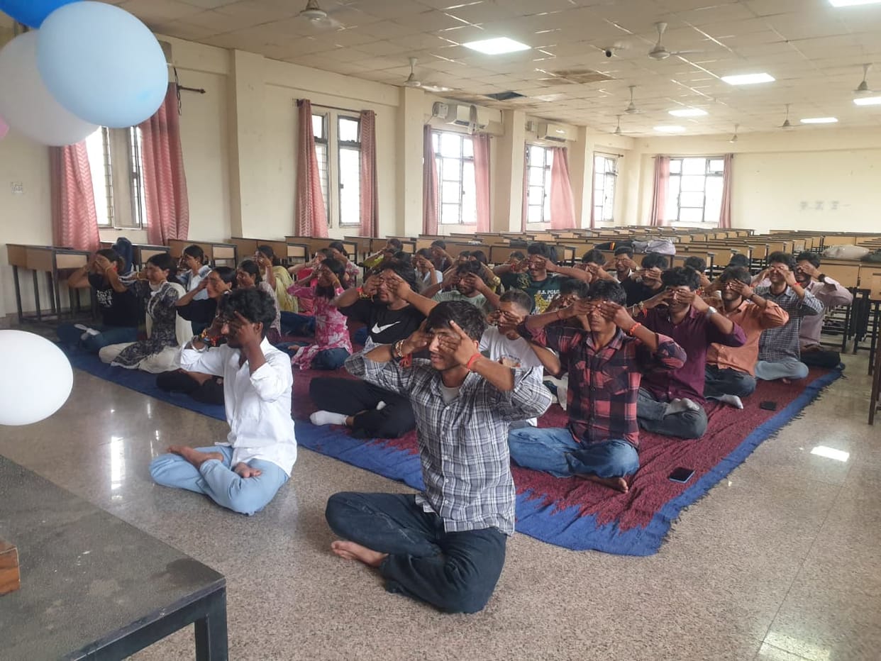 Yoga for Good Health: Message of a Healthy Lifestyle Conveyed to Students