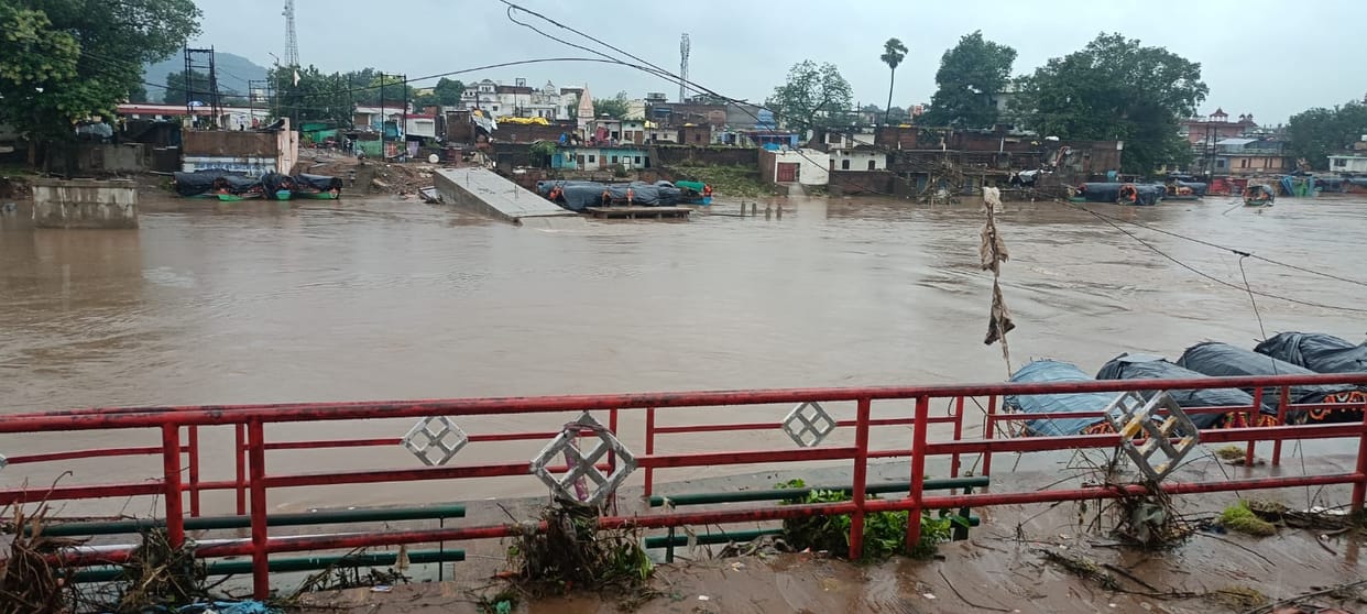 Rain in Madhya Pradesh: Mandakini flows two meters above the danger mark.