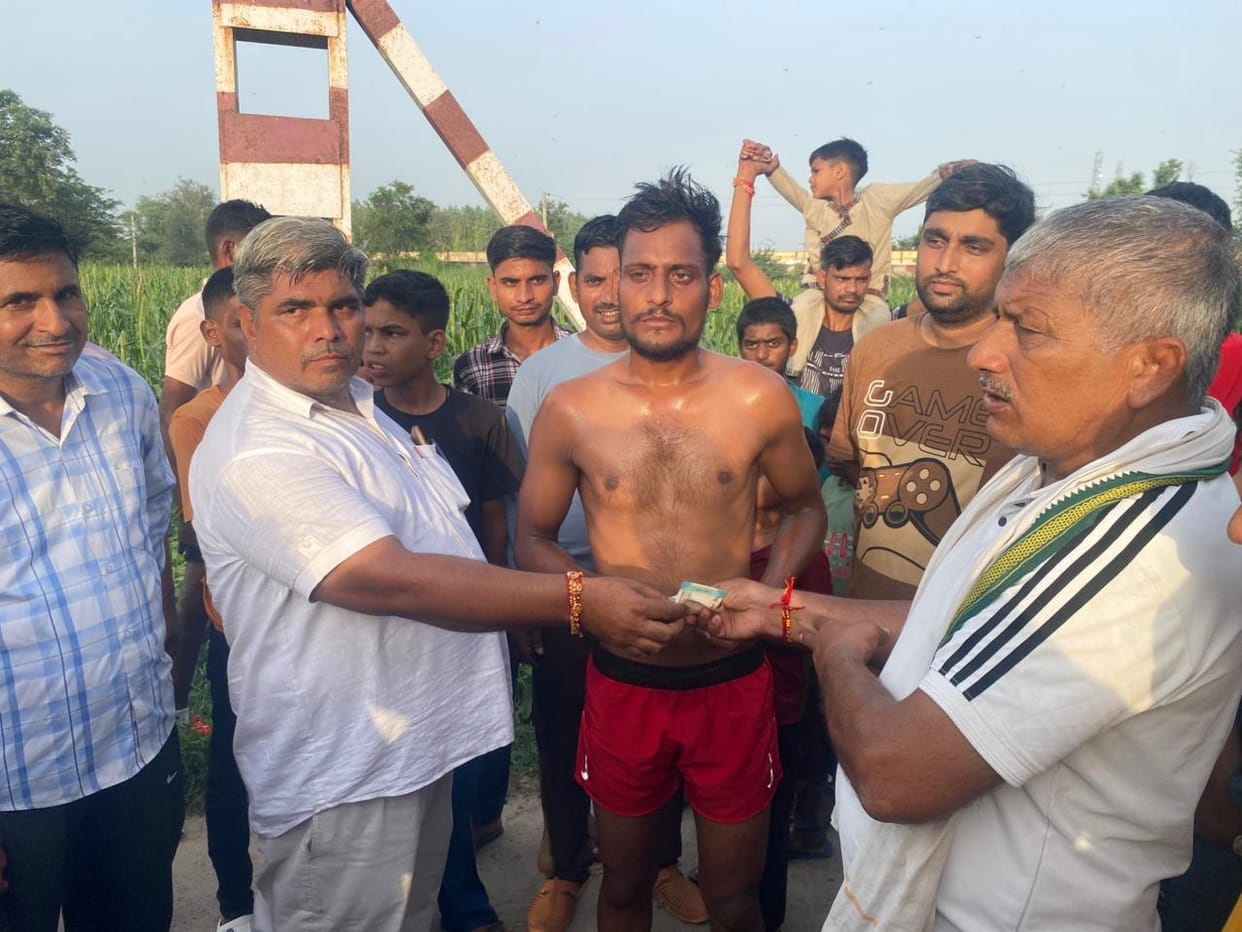 Athletes showcased their talent in the open race and long jump competitions.