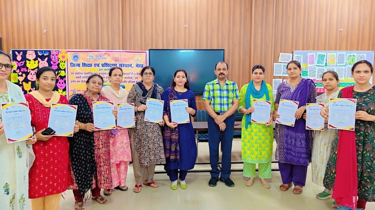 Teachers will make learning joyful through Arunoday and Anandam training.