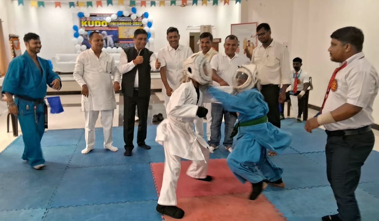 Over 300 athletes participated in the district inter-school Kudo championship.