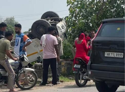 Pickup truck hits 4 vehicles; scooter rider killed