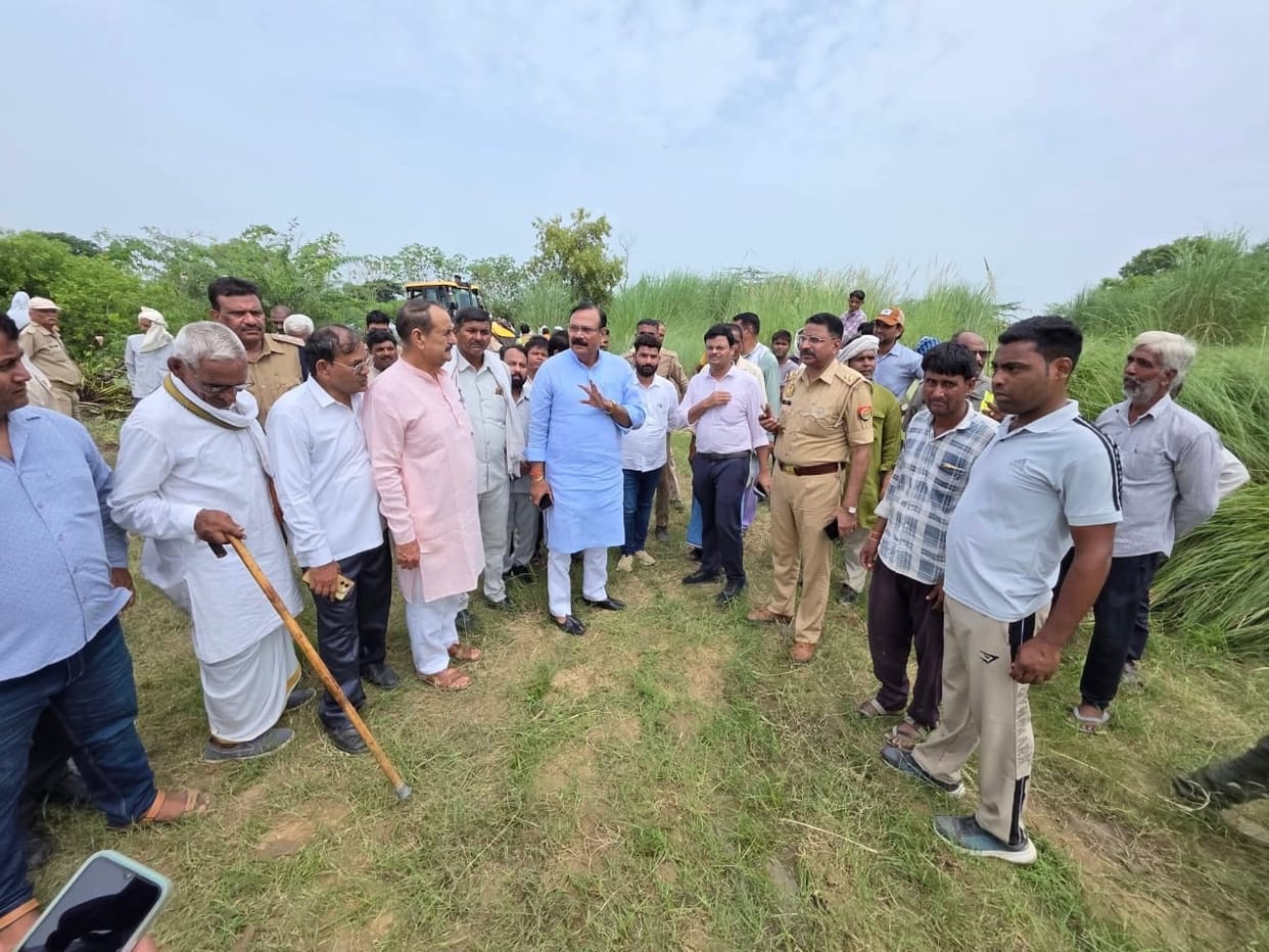 The MP and MLA reassured the livestock owners.