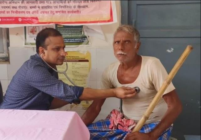 Seasonal ailments rise with the change in weather; 1,901 patients visit the health fair.
