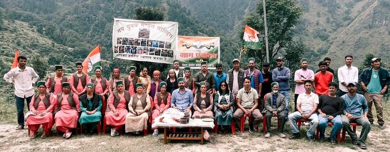Nigam Bhandari heard grievances in the panchayats.