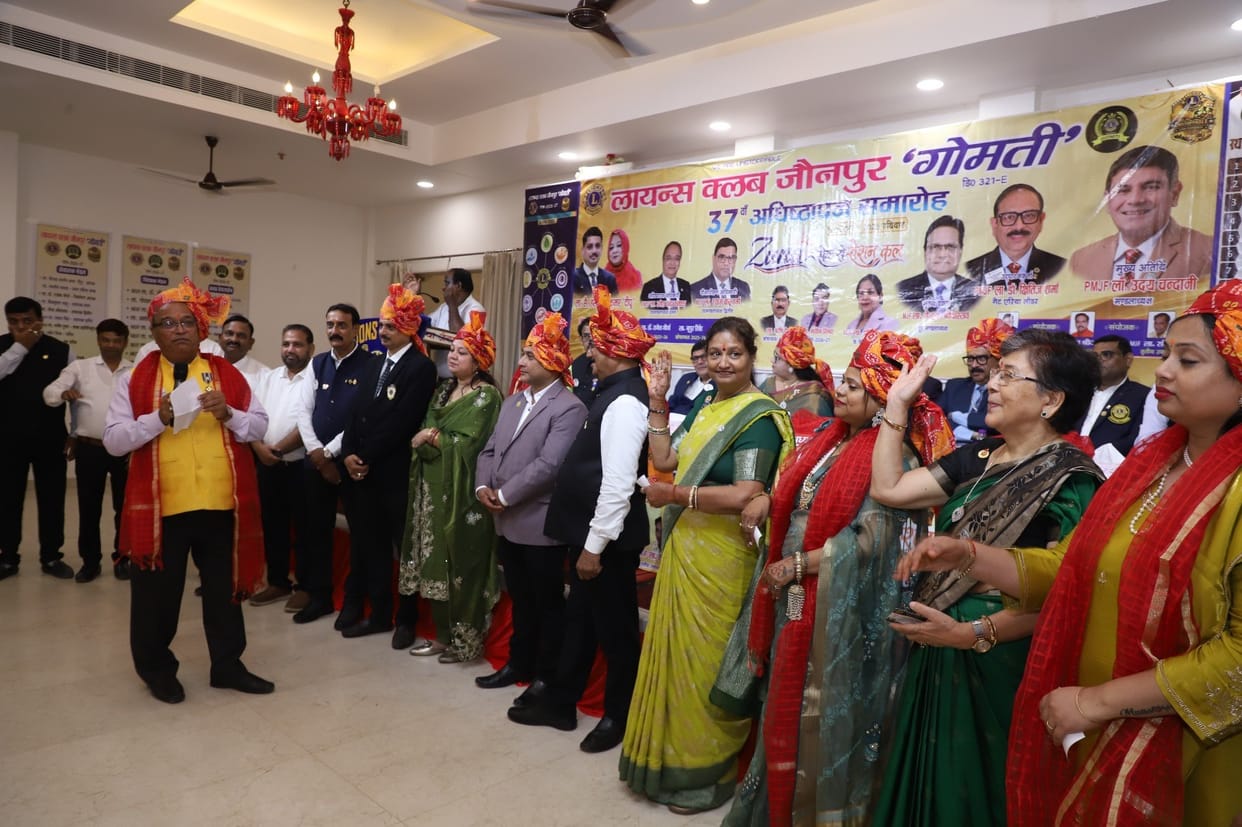 The Lions Club's goal is to bring positive, lasting change in society