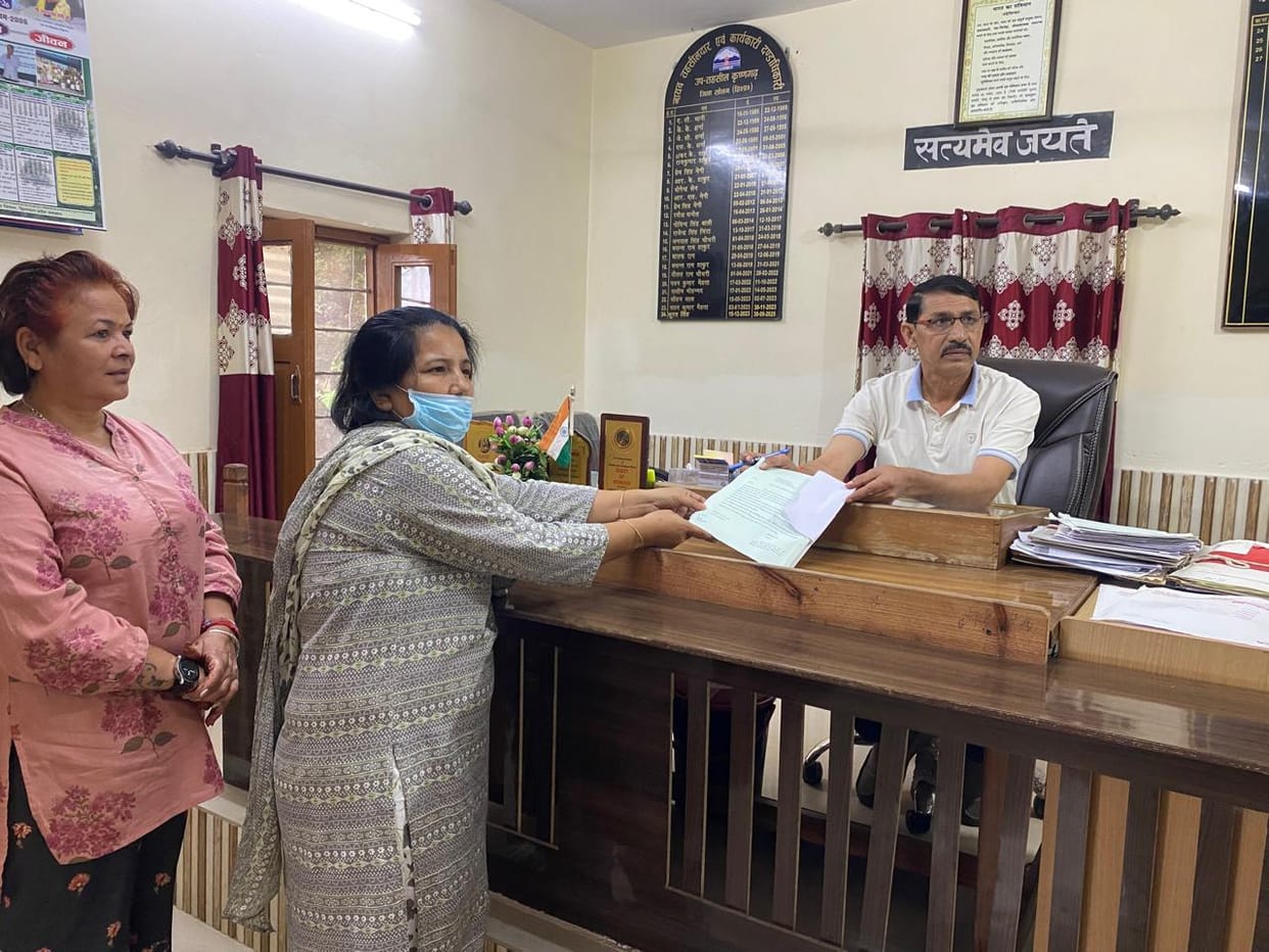 The administration extended a helping hand to differently-abled Dishika.