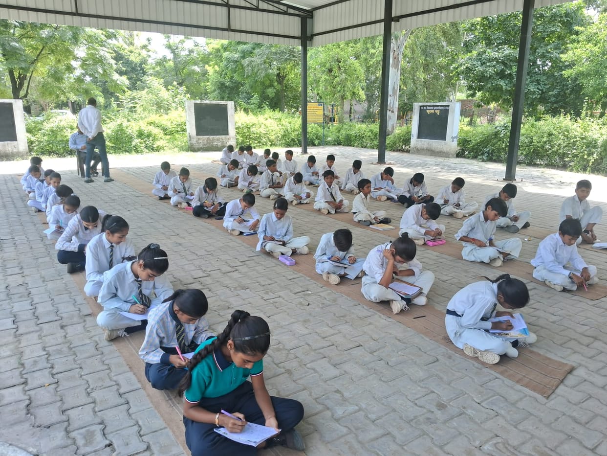 1.45 Lakh Students Give Road Safety Exam
