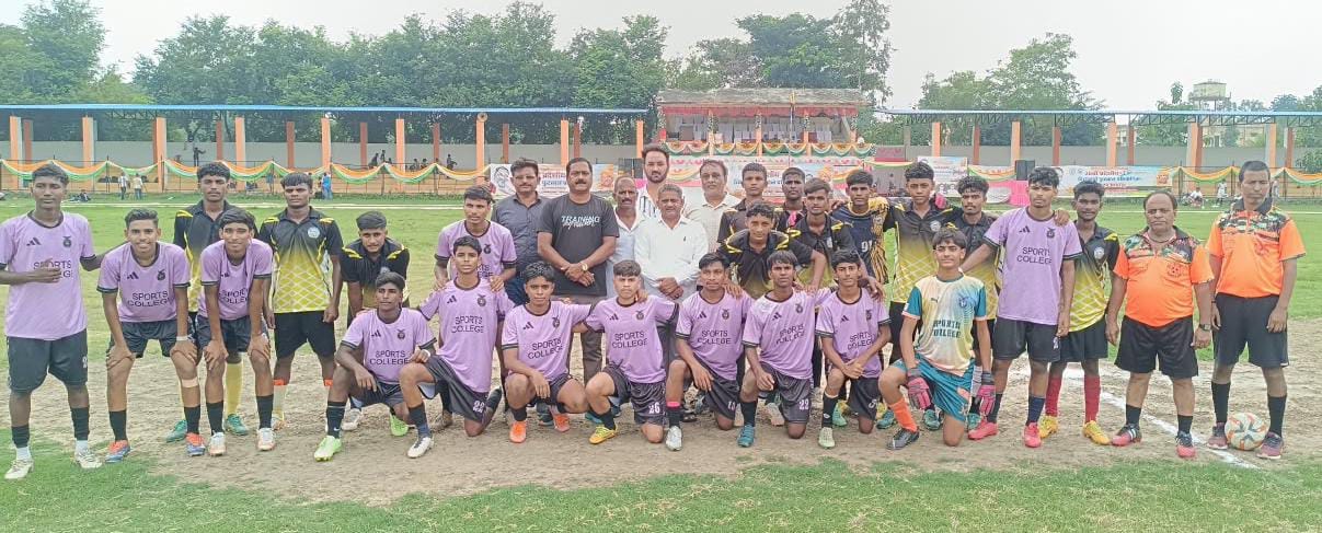Bachhav won the kabaddi competition by 7 points and claimed the trophy.