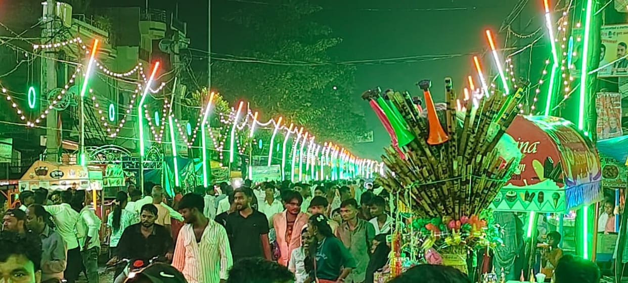 Enjoyed the Nautanki and swings at the Kajli Fair.