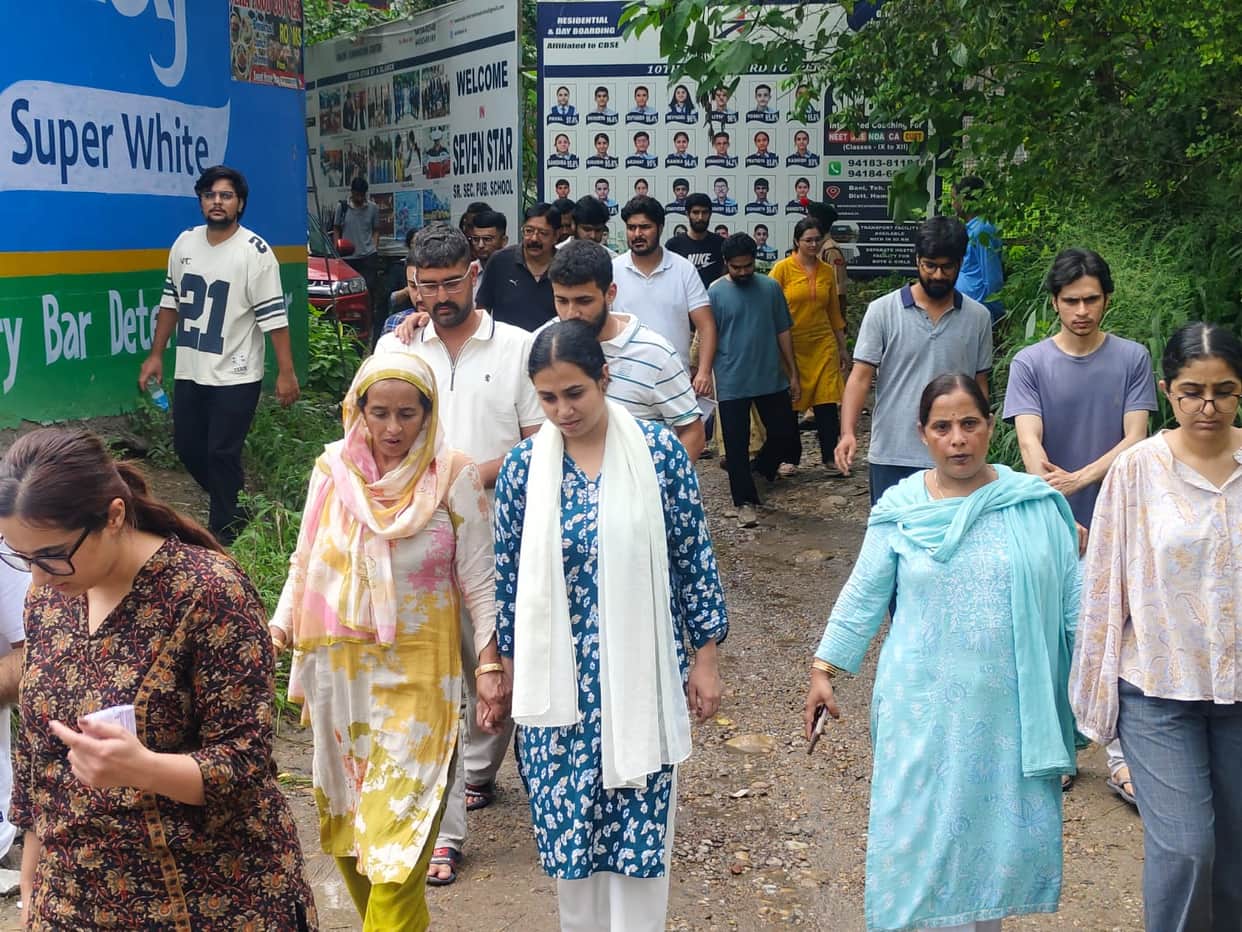 537 candidates took the NEET-PG exam at three examination centers in the district.