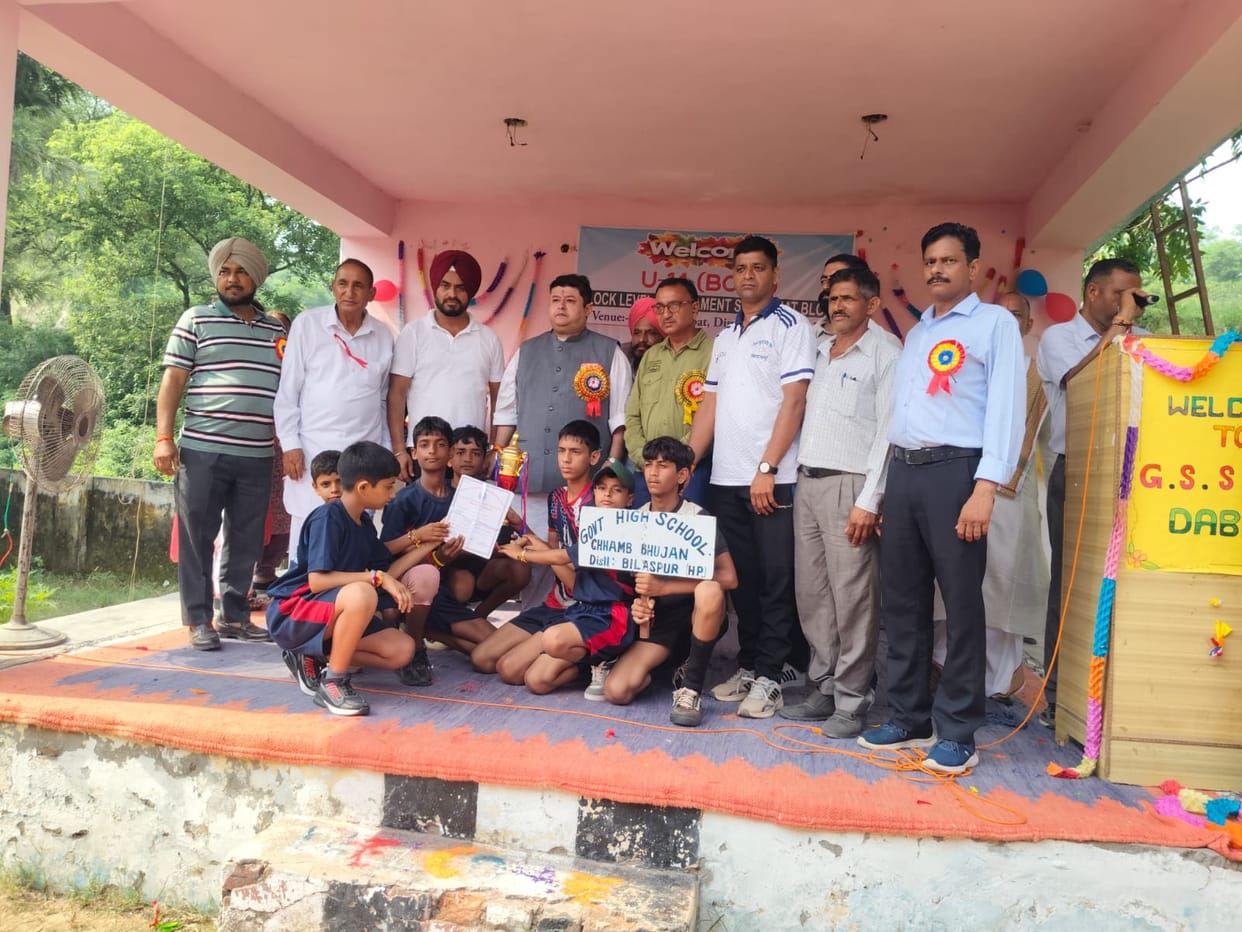 Swarghat School secured the first position in Kabaddi and Kho-Kho.