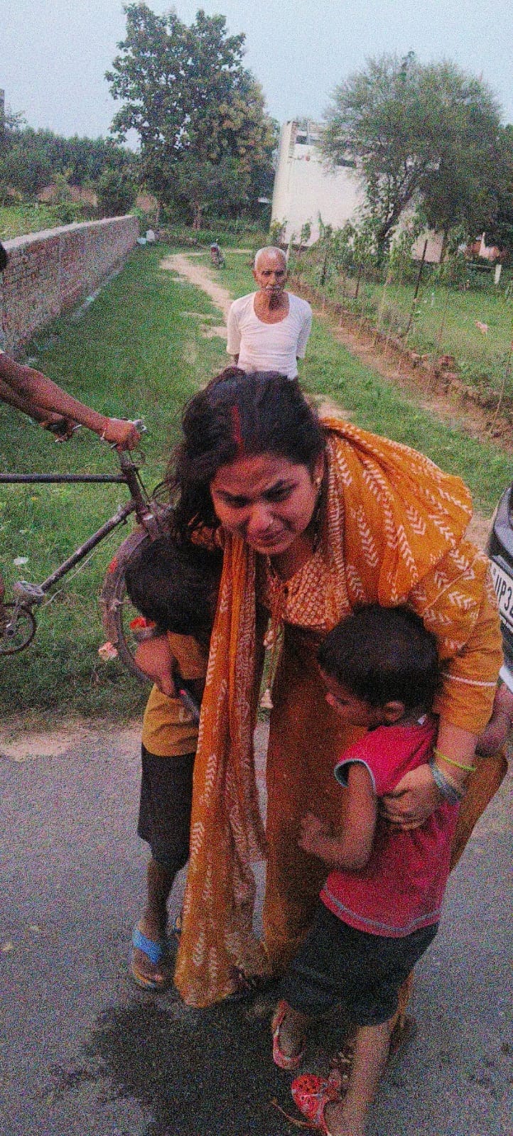 Siblings went missing from home while playing; found safe within three hours.