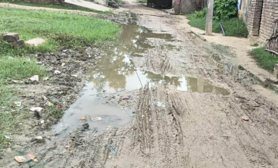 Waterlogging and protests in various places
