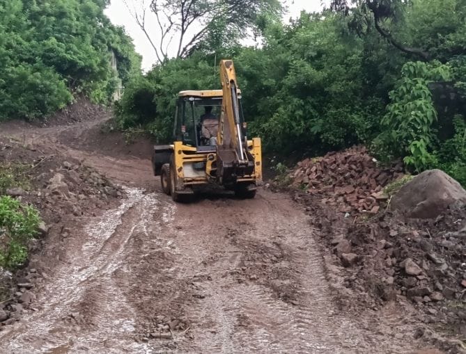 Work begins on the link road connecting Parwanoo to the NH.