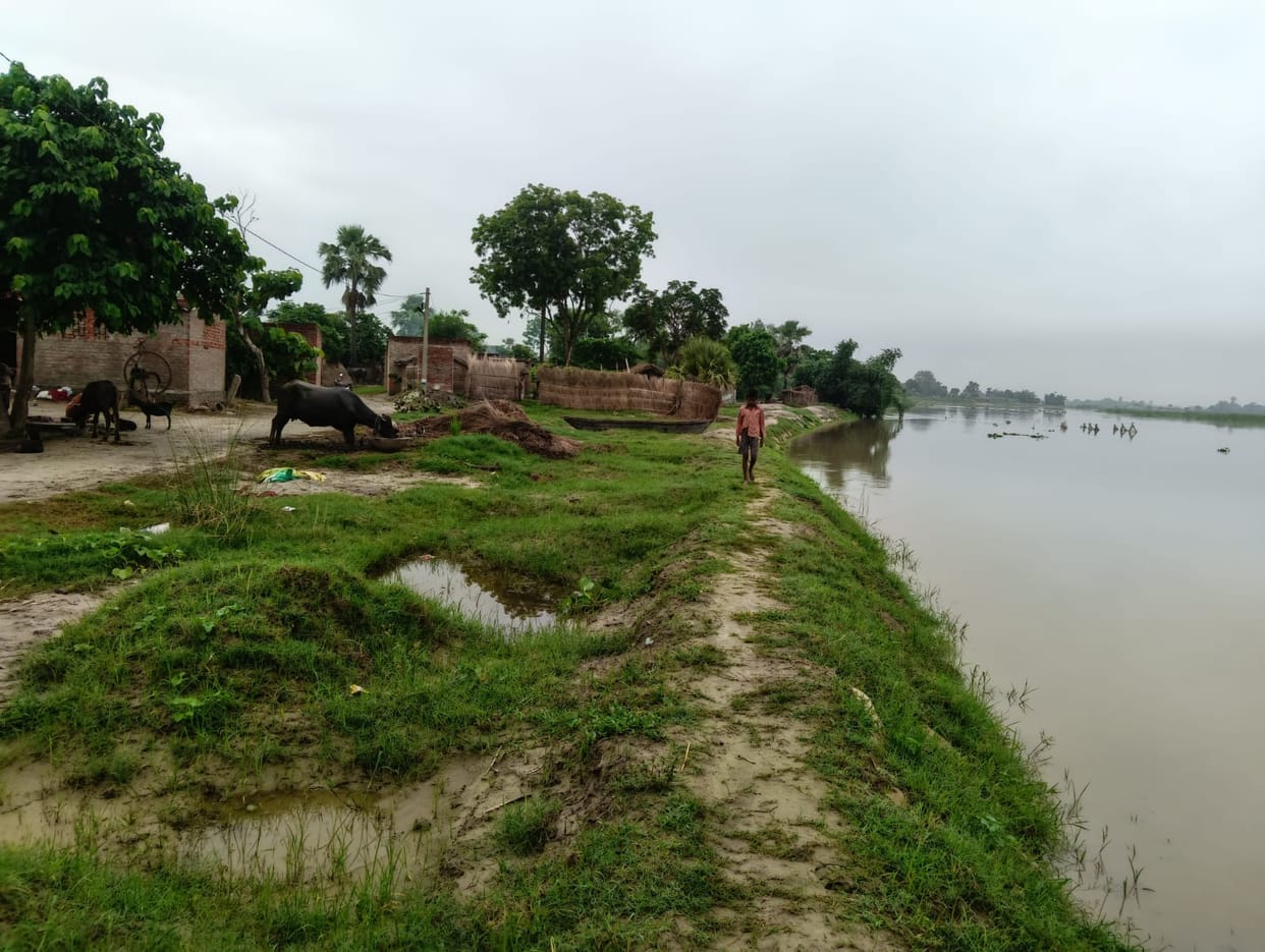 Saryu's water level drops... hardships persist.
