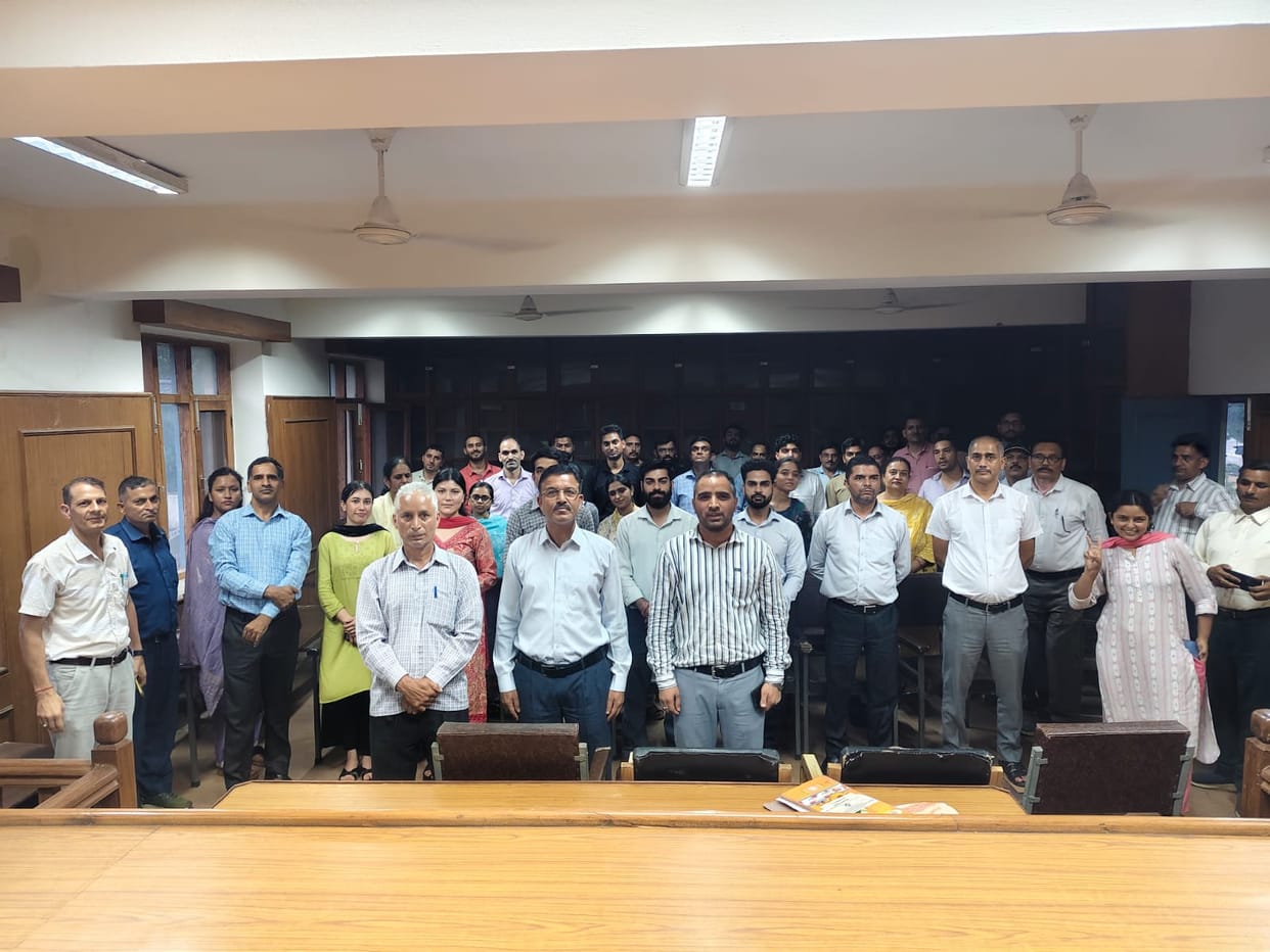 Dev Dutt Sharma becomes President of the Judicial Employees Association.