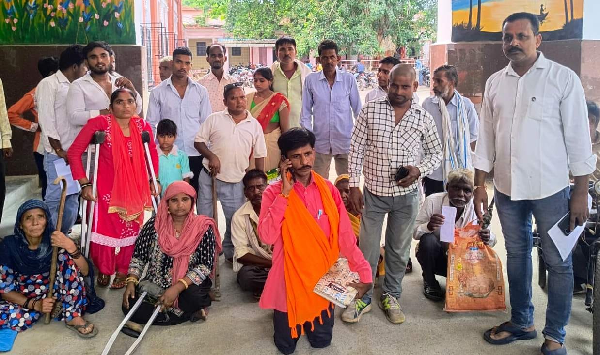 Differently-abled individuals allege negligence after camp fails to materialize.
