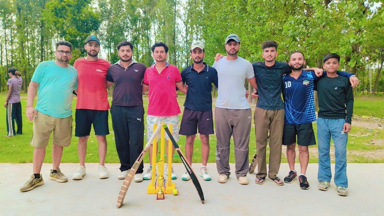 Chhachhrauli defeated Kot and won the cricket competition