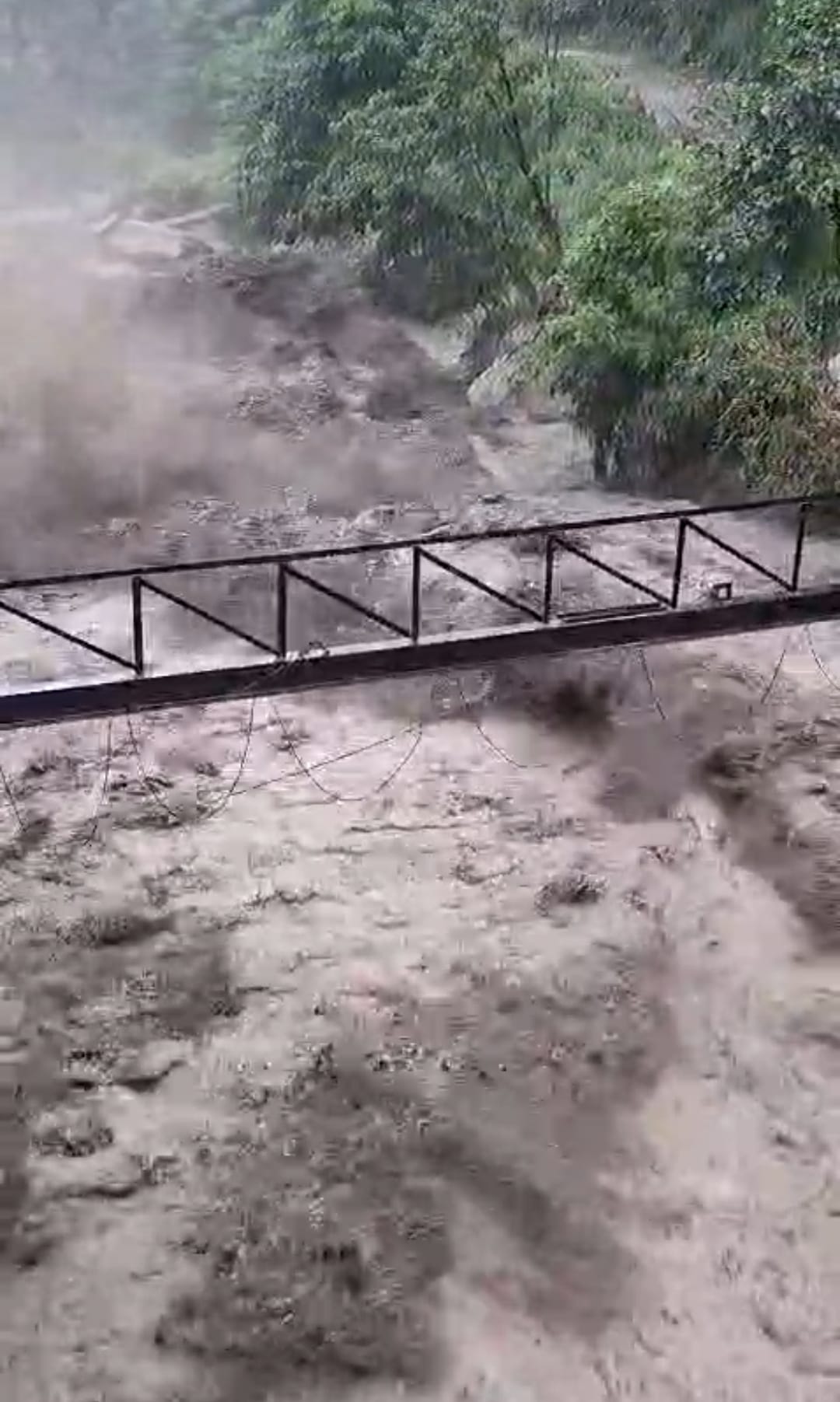 destruction due to rain