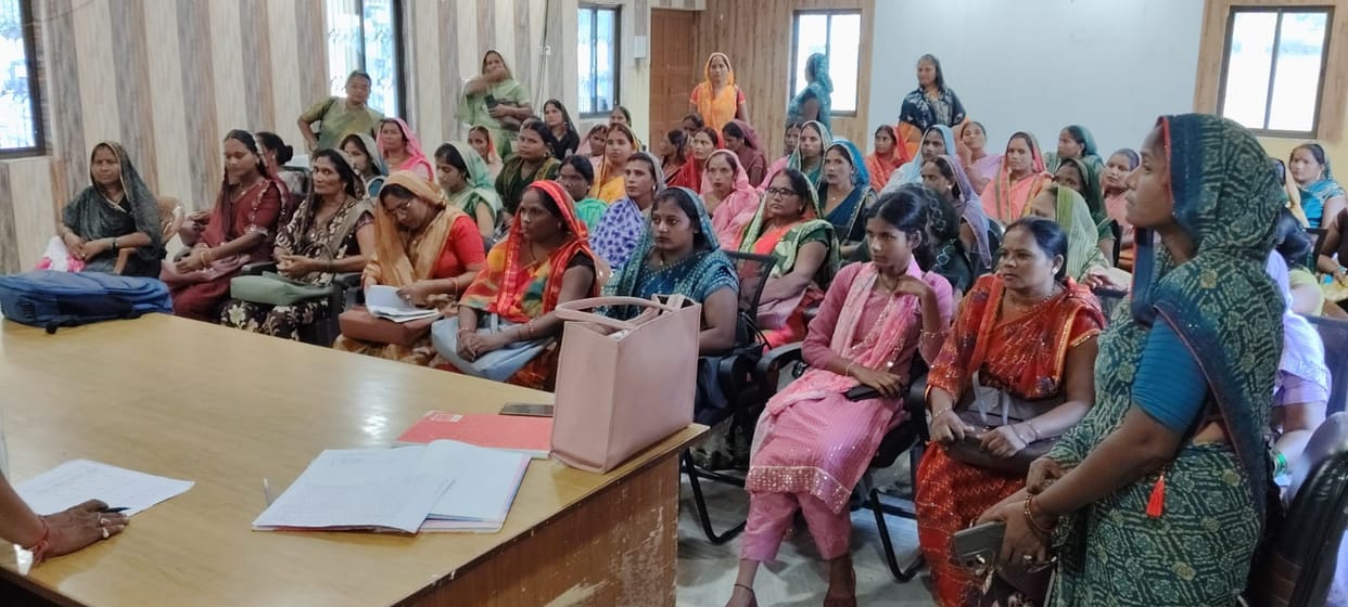 Self-help groups are making village women self-reliant.