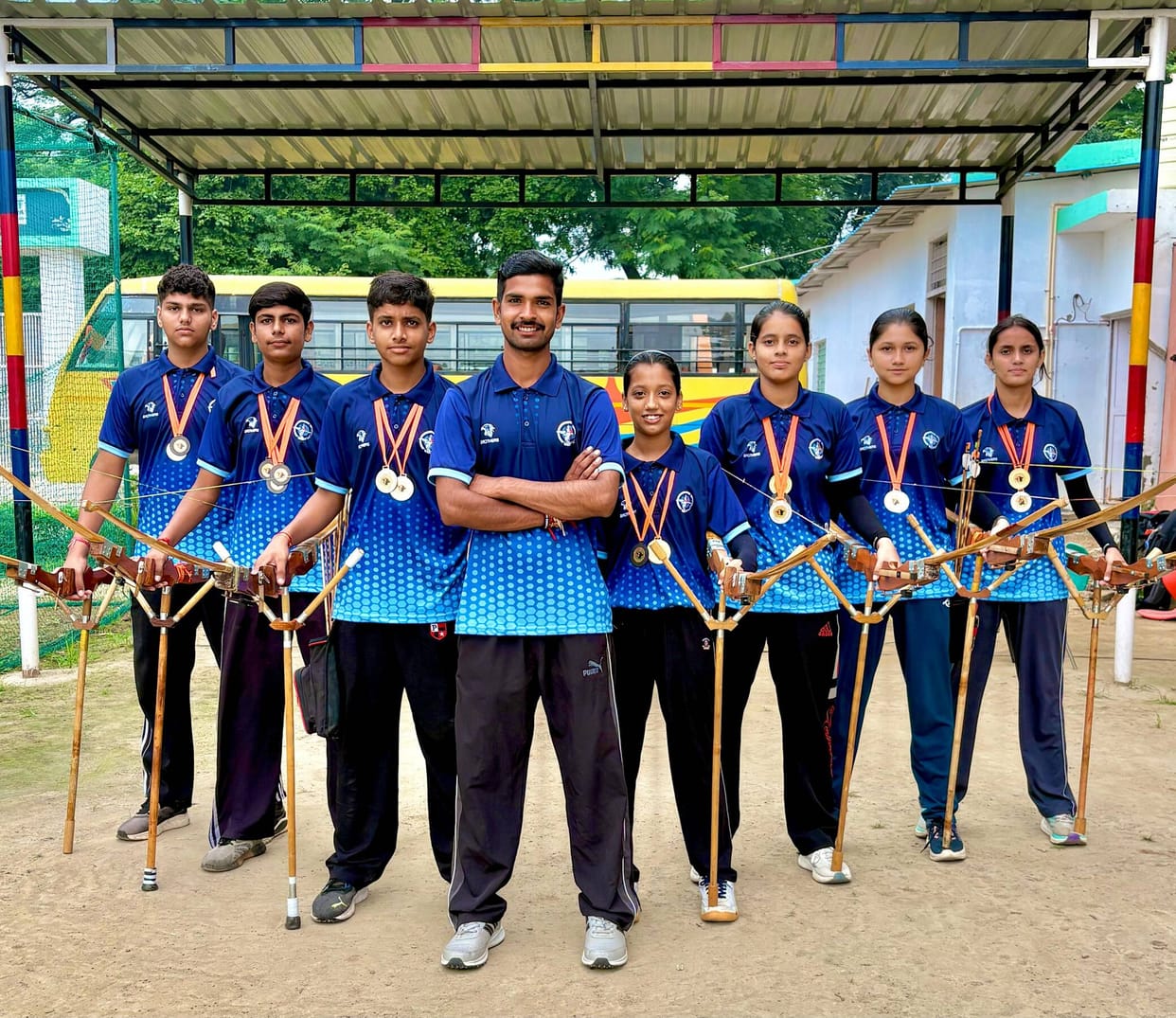 Translam archers dominate district archery competition.