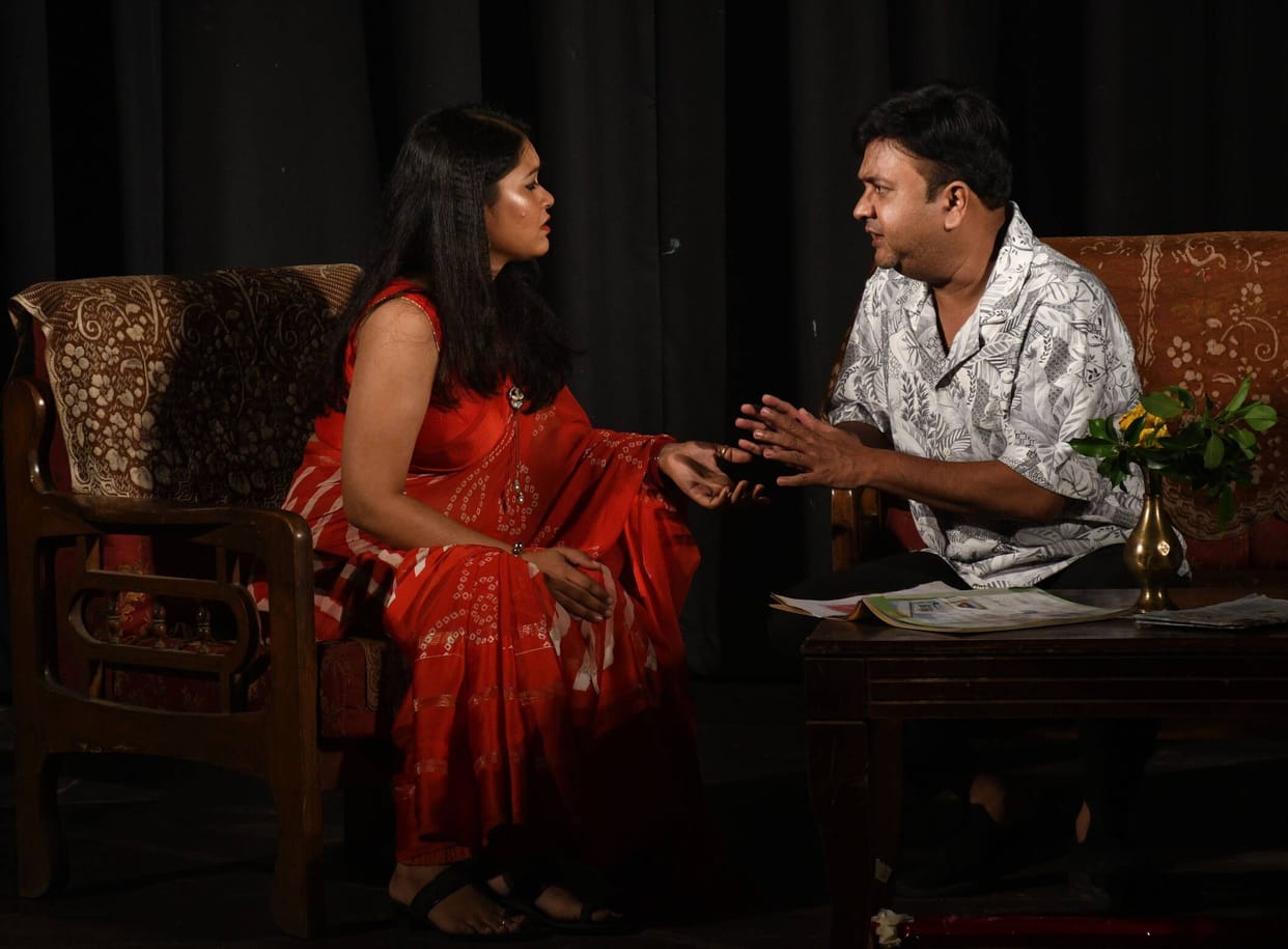 The staging of the play Raktbeej revealed the bitter truth of ambition.