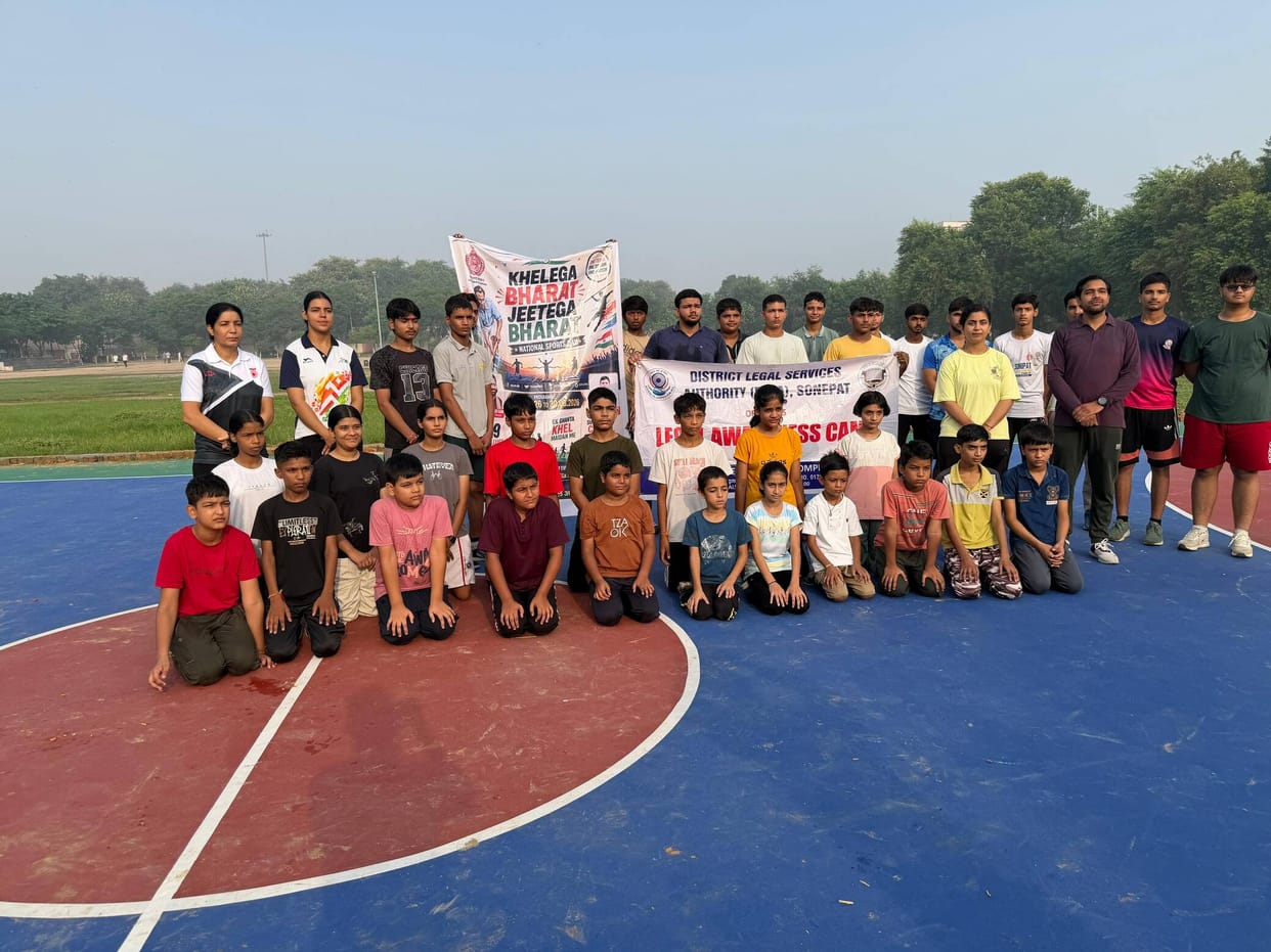 700 athletes participated in the competition held on National Sports Day.