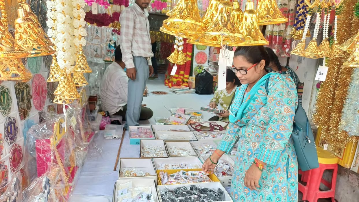 Increased demand for Laddu Gopal's outfits and swings.