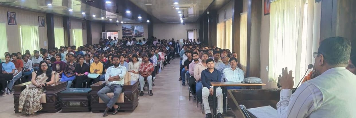 Students of the university's first batch will be an important part of history: Vice-Chancellor
