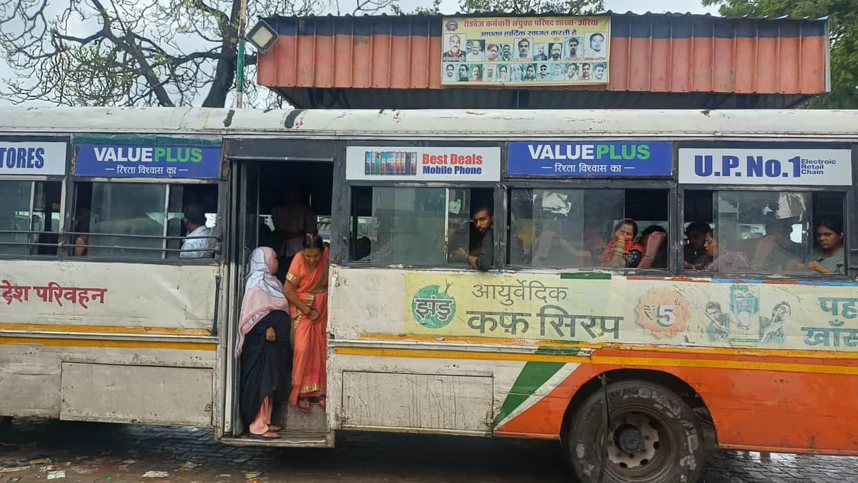 The Kanpur route remained the busiest; over 45,000 women traveled for free.
