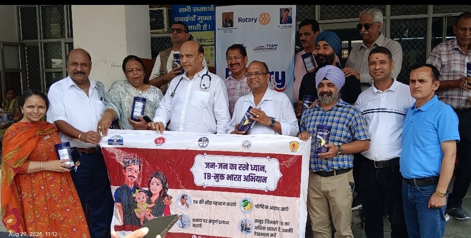 1100 protein boxes distributed to TB patients