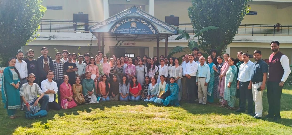 Welcome to new students at Bushahr B.Ed. Institute, Nogli