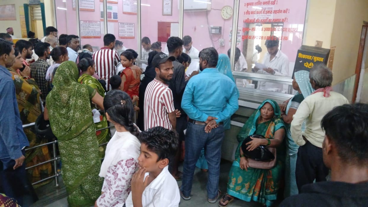 Cough, breathing, and vitamin medicines are out of stock at the district hospital