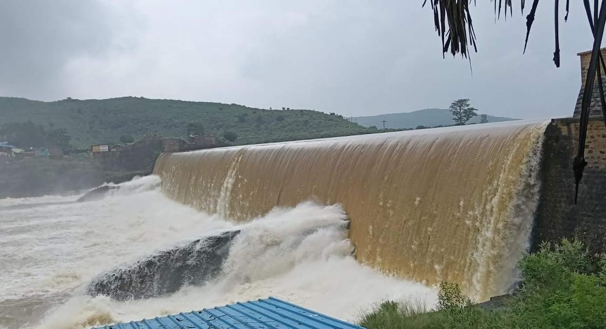Gates of three dams were opened