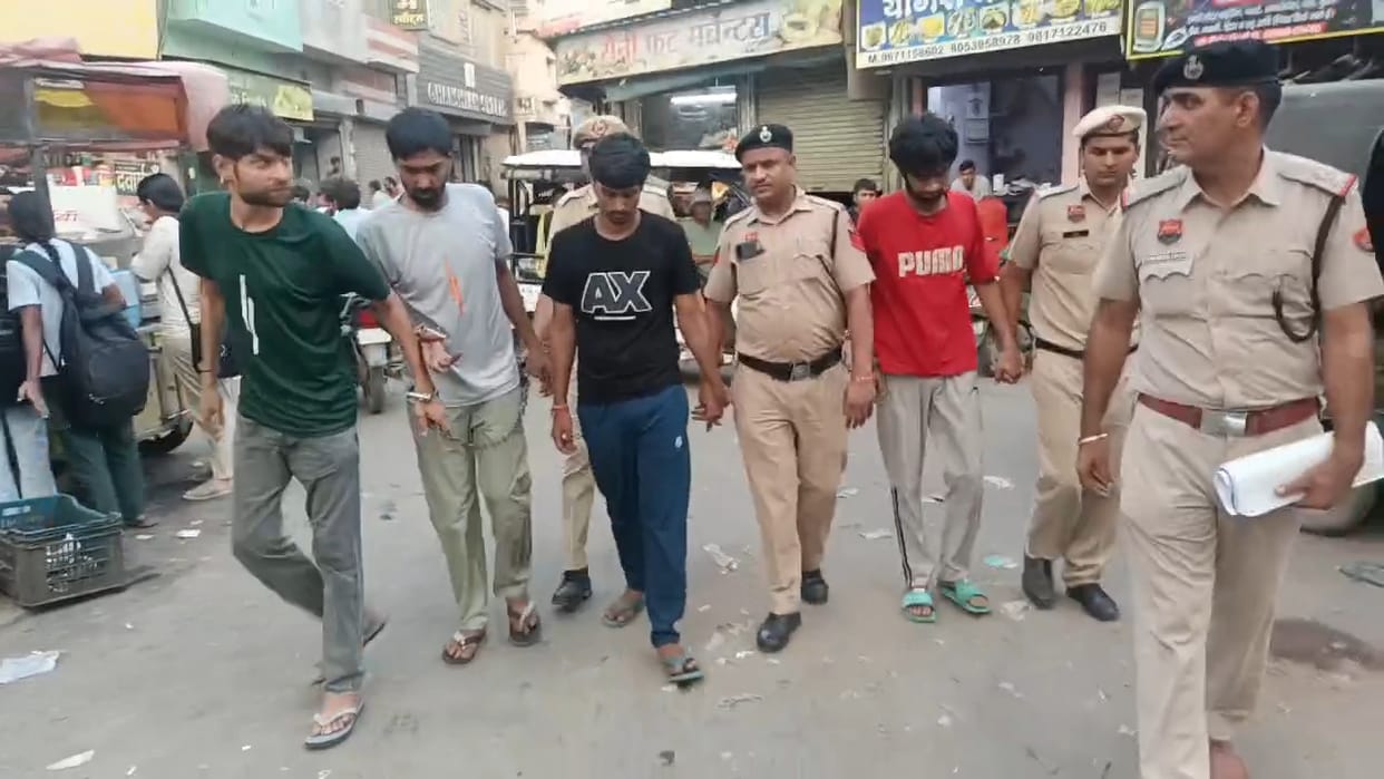 Four accused arrested in connection with the assault on a young man at Heera Chowk