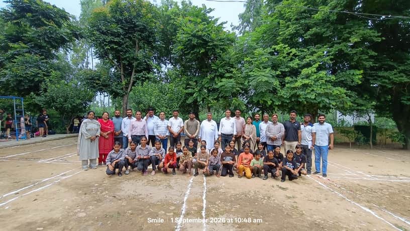 Young athletes showcased their talent in running and Kho-Kho competitions.