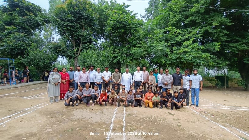Young athletes showcased their talent in running and Kho-Kho competitions.