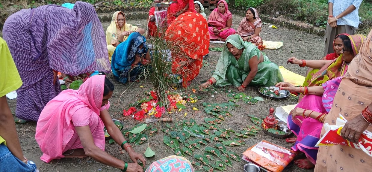 Lalhi Chhath: Mothers observe fast for the long life of their children.