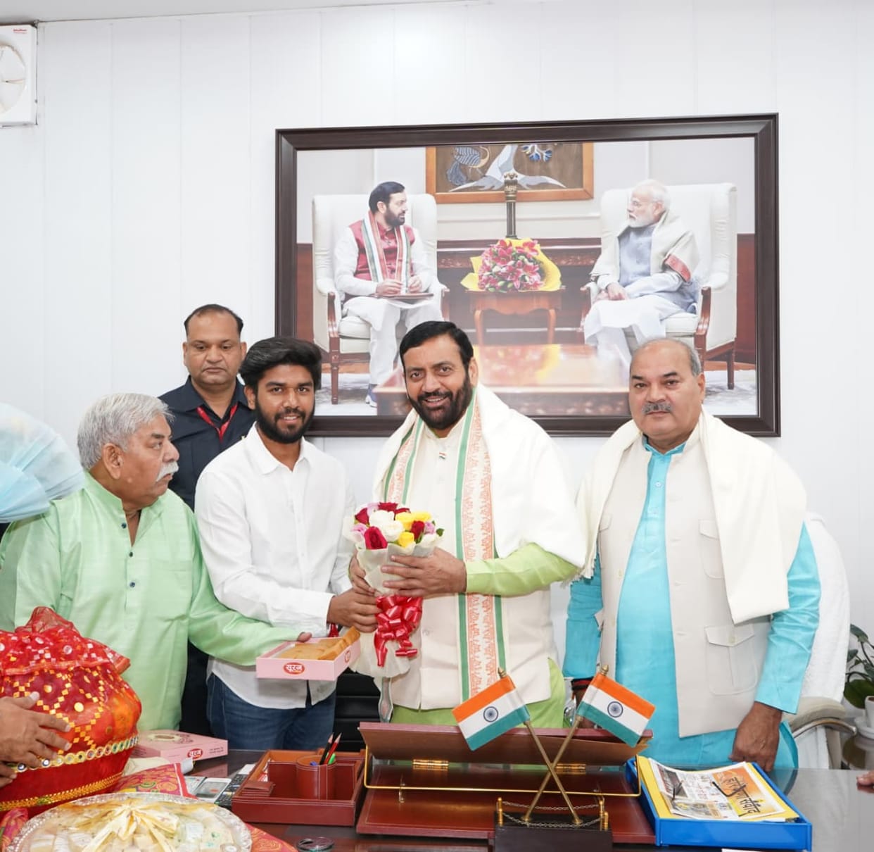 Dharuhera Deputy Chairman met the CM