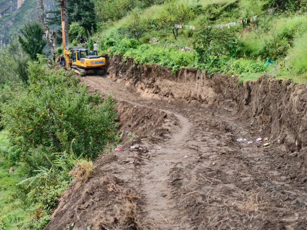 Panvi village will soon get a small connecting road