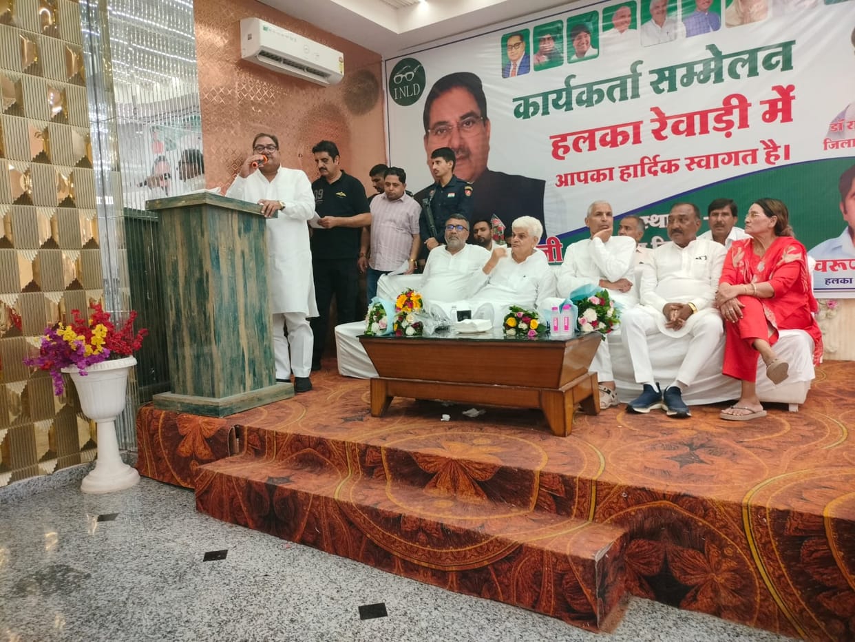 Abhay Chautala gave party workers in South Haryana the mantra for winning booths.
