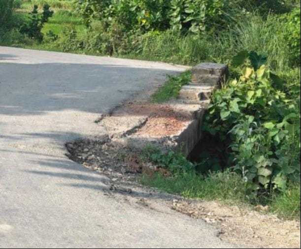 Department forgot to carry out repairs... 221 culverts lack railings or are broken.