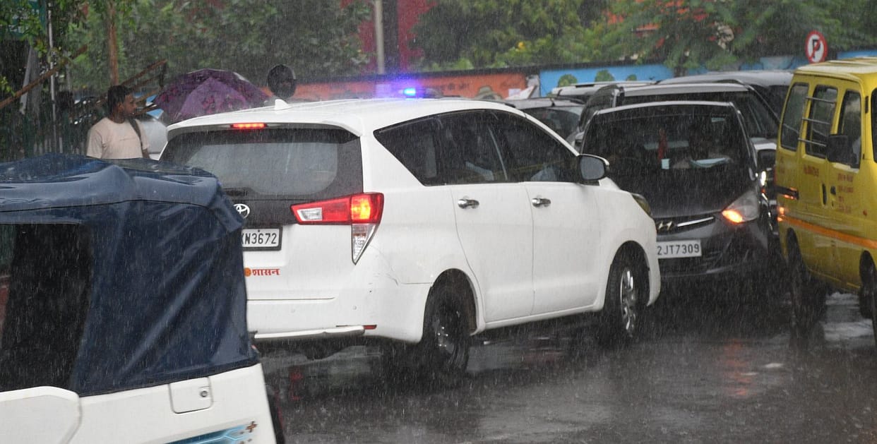 Welcoming September with heavy rain